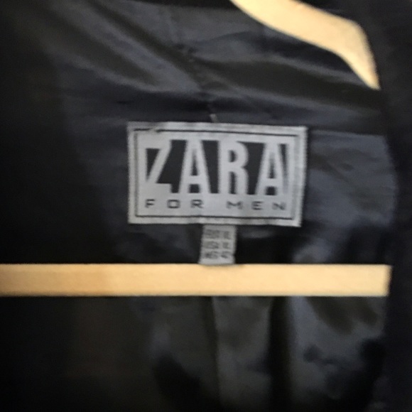 Zara Men Black Corduroy Button Jacket - Picture 2 of 6